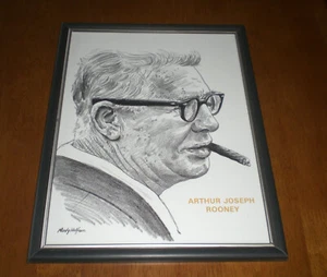STEELERS OWNER ART ROONEY FRAMED PRINT - YOUR CHOICE $11 EACH - Picture 1 of 7