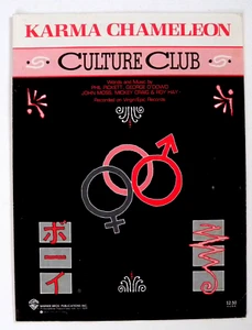 CULTURE CLUB Karma Camaleonte Spartiti 1983 Boy George - Foto 1 di 3