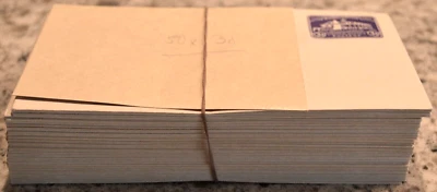 1932 US Sc. #U526 lot of 50 stamped envelopes, mint, very good shape - Image 1 of 2