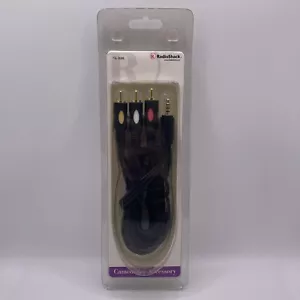 Camcorder A/V Cable Video Gold Plated Spiral Shielding Factory Sealed - Picture 1 of 3