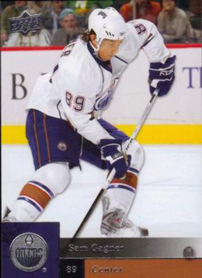 #192 Sam Gagner - Edmonton Oilers - 2009-10 Upper Deck Hockey - Image 1 of 1