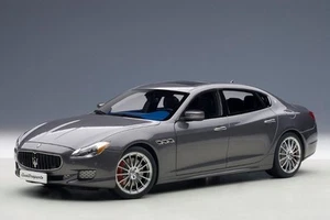 2014 MASERATI QUATTROPORTE GTS GRAY 1:18 AUTOart 75806 BRAND NEW IN BOX LAST ONE - Picture 1 of 10