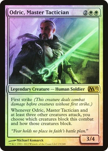 MTG - Odric, Master Tactician - Foil - M13 - Magic the Gathering - Image 1 of 1