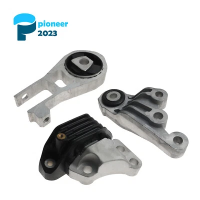 3 Pcs Aluminum Engine Motor Mounts Fit for 15 16 17 18 Jeep Renegade 68254669AA - Image 1 of 4