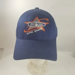 SP Six Pac Hat Cap Blue Fitted Small Youth Flexfit Star - Picture 1 of 7
