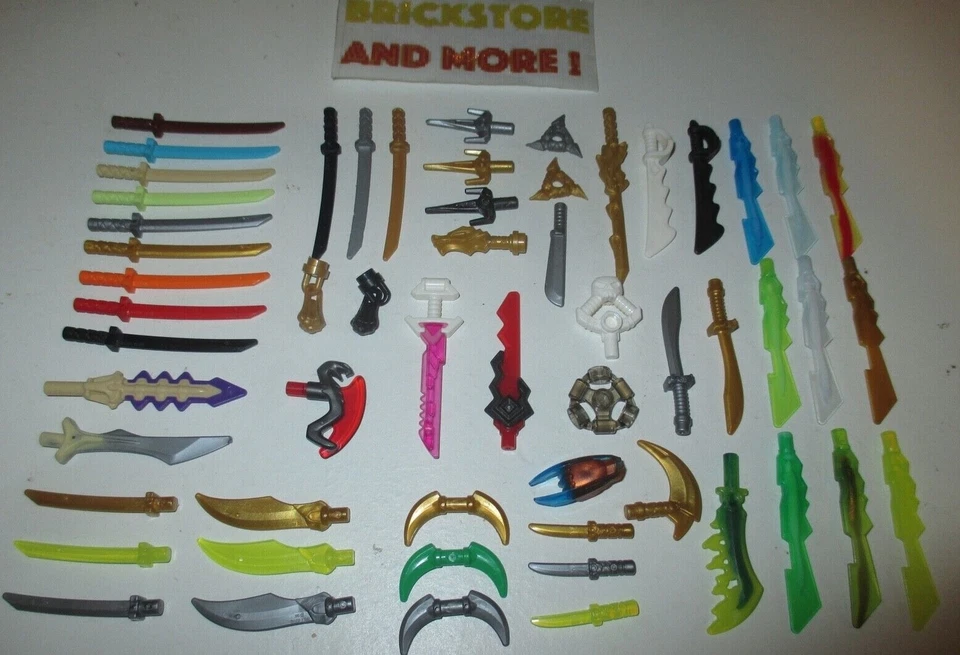 Lego - Minifigure Weapon Sword Katana Ninjago - Choose Model - Photo 1/1