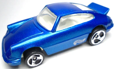 2000 Hot Wheels Porsche Carrera Azul 1:64 Diecast 2 7/8" Carro com Interior Branco - Imagem 1 de 4