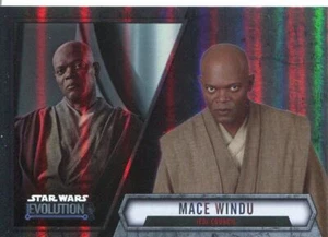 Star Wars Evolution 2016 Base Card #81 Mace Windu - Jedi Council - Picture 1 of 1