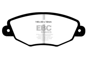 Pastillas de freno delanteras EBC Greenstuff para Ford Mondeo MK3 berlina y escotilla 2.2 TD (2004) - Imagen 1 de 1