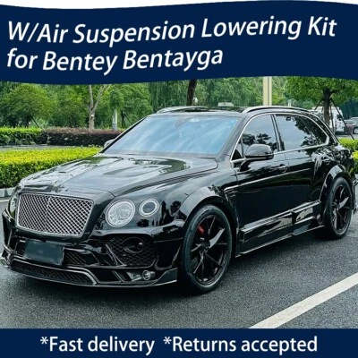 💥for Bentley Bentayga Adjustable height Lowering Links Suspension module Kit - Imagen 1 de 3