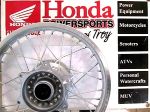 NEW GENUINE HONDA OEM COMPLETE REAR WHEEL 2003-2017 CRF150F  *42650-KPT-305* - Picture 1 of 2