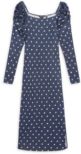 NEW TED BAKER MEEGWIN DRESS in navy - Size 3 US 8