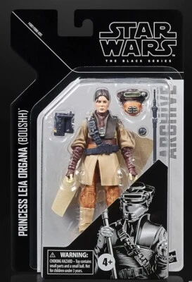 Figura de acción Star Wars The Black Series Archive Princesa Leia Organa Boushh 6" Foto 1 de 4
