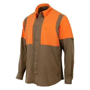 Beretta TKAD Flex Shirt Tobacco/Blaze Orange Small UPF 50 (LU931T23340850S) - Picture 1 of 1