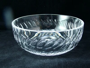 Clarenbridge Claren Bridge Irish Crystal 8 1/4" Salad Serving Bowl - Picture 1 of 11