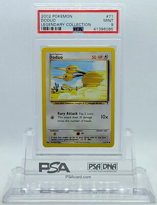 POKEMON LEGENDARY COLLECTION DODUO #71 CARD PSA 9 MINT #41396085 - Image 1 of 3
