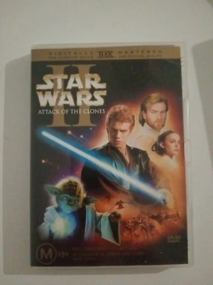 Star Wars - Episode II - Attack Of The Clones  (DVD, 2001) - image 1 of 4
