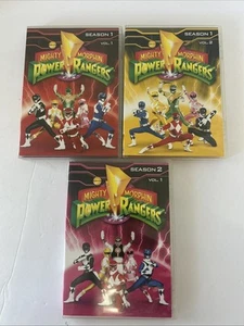 Mighty Morphin Power Rangers Season 1 Volume 1 & 2 ~ Season 2 Volume 1 - Picture 1 of 12