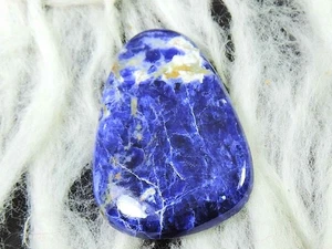 26Cts Natural Sodalite Fancy Crystal Mineral Cabochoh Loose Gemstone 26X34MM S36 - Picture 1 of 9