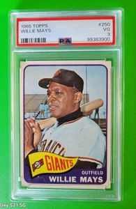 1965 Topps - #250 WILLIE MAYS PSA 3 - Picture 1 of 2