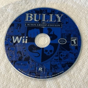 Bully Scholarship Edition Video Game (Nintendo Wii, 2008) Disc Only Tested - Picture 1 of 2