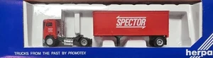 Herpa 6080 HO Spector Freightliner COE Semi-Truck W/40’ Trailer - Picture 1 of 1