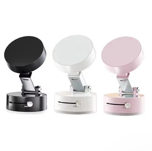360 Vacuum Strong Magnetic Phone Holder Suction Cup Car Stand Foldable Car Mount - Picture 1 of 15