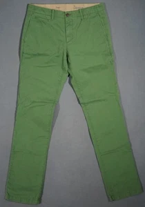 WI11401 COOL **GAP** THE LIVE-IN SLIM FIT JEANS PARA HOMBRE 31X32 (msr 31"x32.5") VERDE - Imagen 1 de 6