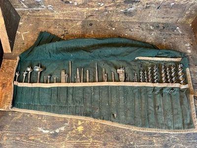 Selection Of Interesting Vintage Brace Auger / Drill Bits - Image 1 of 4