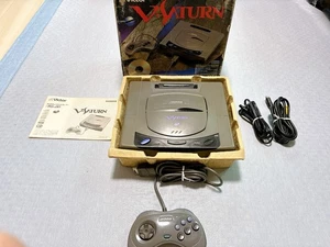 Sega Saturn VSaturn RG-JX1 Konsole Boxed Spiele Japan getestet funktioniert bitte lesen - Bild 1 von 23