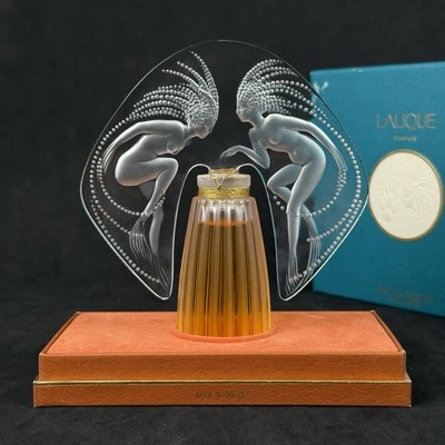 Lalique Parfum Ondines 1 fl.oz/30ml Art Deco, Flacon Collection Edition 1998 NEW - Image 1 of 4