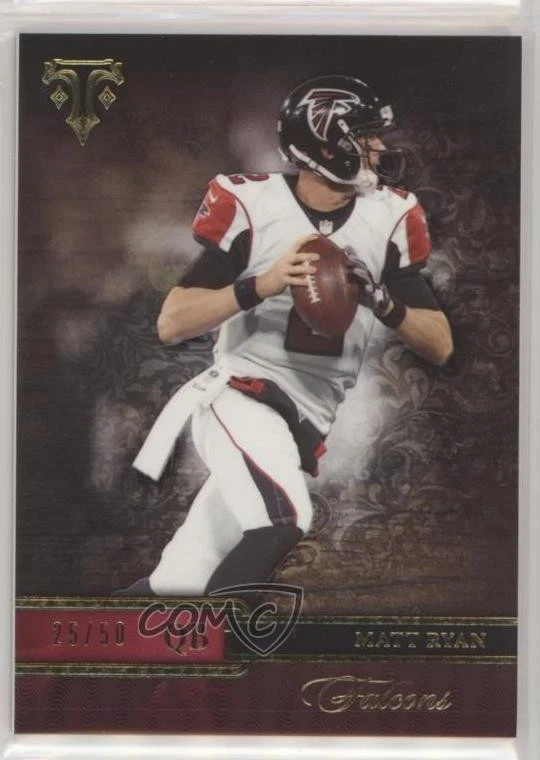 2014 Topps Triple Threads Ruby /50 Matt Ryan #51 - Image 1 of 2