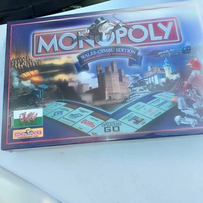 Monopoly WALES CYMRU Edition Board Game Brand New UK - Image 1 of 4