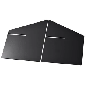 (Black)Acrylic Book Stand Displaying Shelf X Shaped Book Rack For Cookbook TDW - Picture 1 of 12