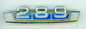 289 ford chrome trim w/ Blue Enamel - Picture 1 of 1