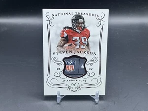 2014 Panini National Treasures Football Steven Jackson M-SJA Red 1/1 Patch - Picture 1 of 2