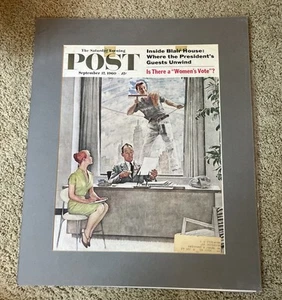 The Saturday Evening Post Sept. 17, 1960 Norman Rockwell - RARE 🔥 - Picture 1 of 1