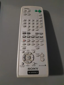 SONY DVD VCR HOME THEATRE REMOTE CONTROL RM-U500G for AVDK150G DAVD150G - Picture 1 of 2
