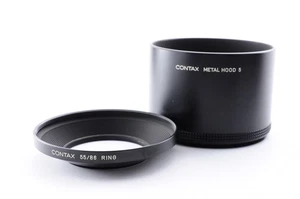 Contax Metallhaube 5 / Ring 55/86 Set Near Mint Adapterring Y2883 - Bild 1 von 14