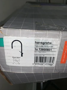 Hansgrohe 72800801 Talis N 1,75 GPM 1 Loch herunterziehbare Küchenarmatur - Stahloptik - Bild 1 von 6