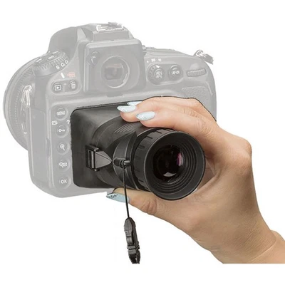 Hoodman H32MB HoodLoupe Lupa Exterior para Pantallas LCD de 3.2" Foto 1 de 4