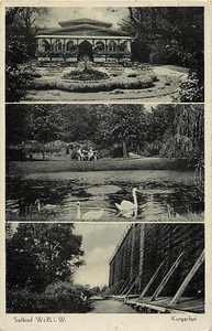 AK Werl i.W. Solbad Kurgarten ungelaufen - Picture 1 of 2