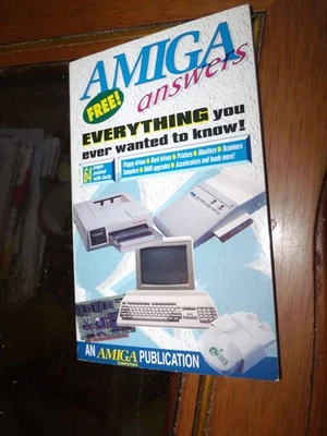 Amiga Answers Book - Covermount book from Amiga magazine - Image 1 of 3