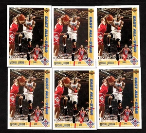 1991 Upper Deck Basketball - Michael Jordan #69 - Chicago Bulls - (6) CARD LOT - Picture 1 of 2