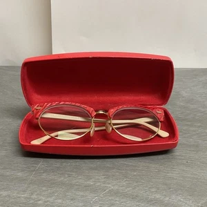 Ray-ban Clubmaster Oval Red Pearl Glasses 1308/51 - Picture 1 of 4