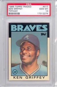 1986 Topps Traded Tiffany Ken Griffey (#41T) PSA10 PSA - Picture 1 of 2
