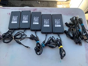 Lot Of 5 Dell 240W AC Adapter LA240PM160 GA240PE1- 00MFK9 0FWCRC 19.5V 12.3A OEM - Picture 1 of 6