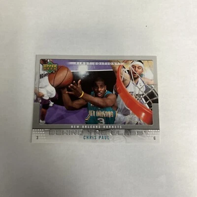 2007-08 Upper Deck Behind the Glass Chris Paul #BG-CP - Image 1 of 2