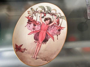 ROYAL WORCESTER BLUMENFEEN TELLER ZYKELY MARY BAKER FUCHSIA FEE - Bild 1 von 2