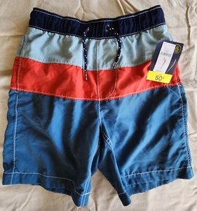 NEW GAP KIDS Boys Striped Swim Trunks XL 12 NEW - Picture 1 of 2